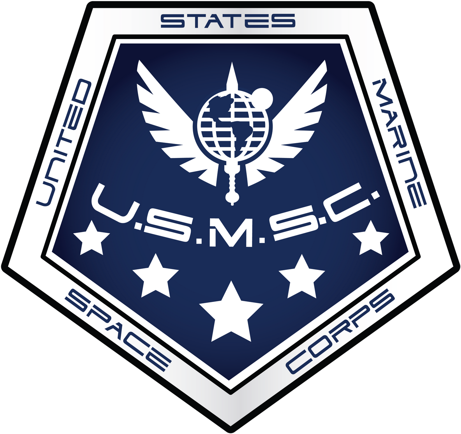 Marine Space Corps (1600x1600), Png Download