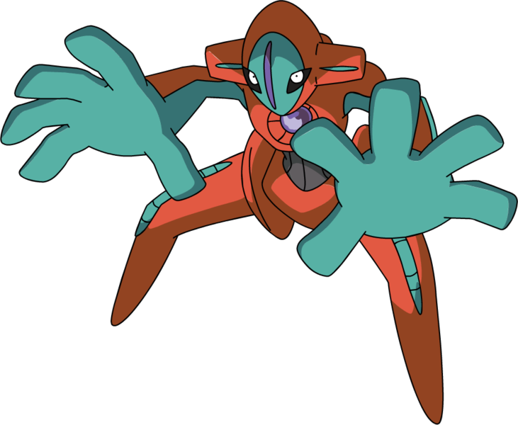 Deoxys - Pokemon Of Deoxys (731x600), Png Download