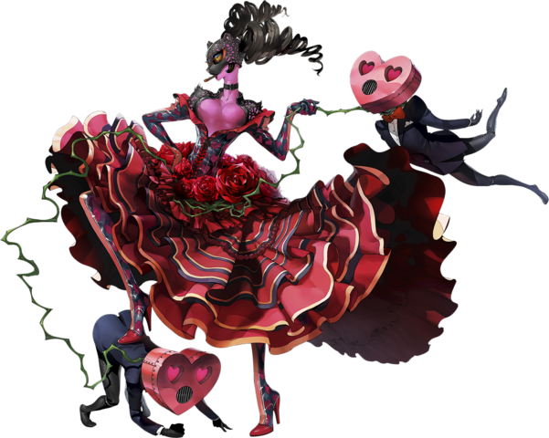 Morgana True Form Persona 5 (601x480), Png Download