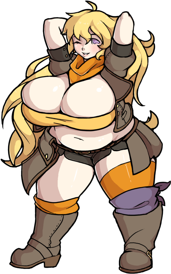 Yang Xiao Long Mammal Fictional Character Vertebrate - Yang Xiao Long Weight Gain (900x900), Png Download