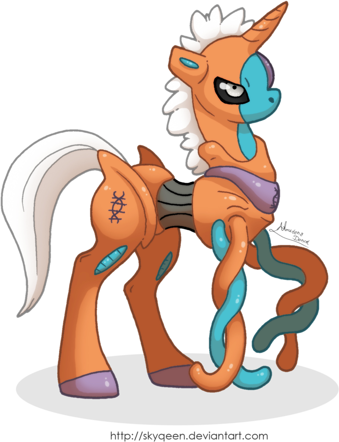 Deh ㄣ Http - Derpy Deoxys (800x999), Png Download