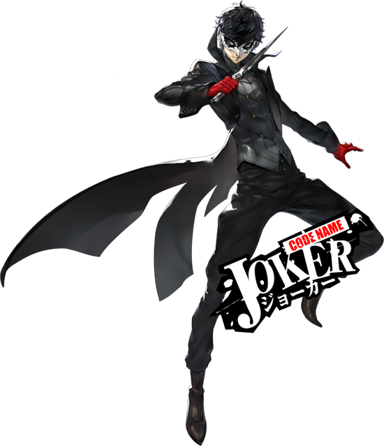 Ryuji Sakamoto Code Name - Persona 5 Joker Official Art (550x638), Png Download
