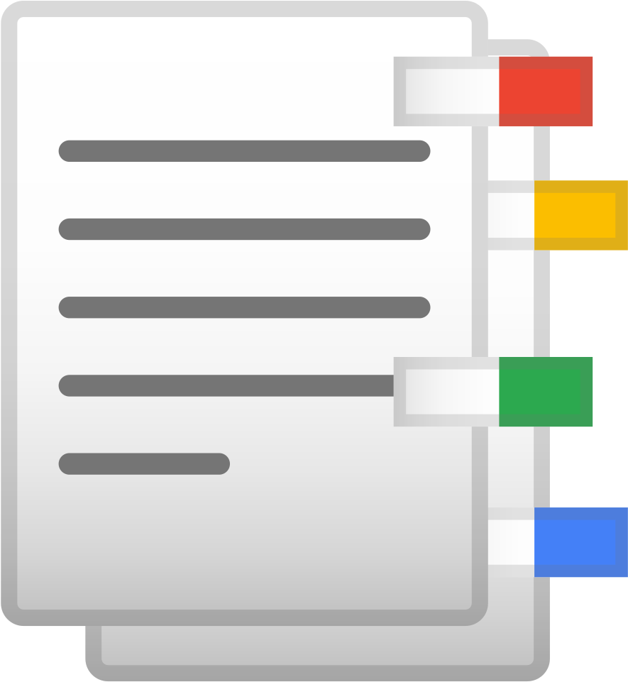 Download Svg Download Png - Bookmark (1024x1024), Png Download