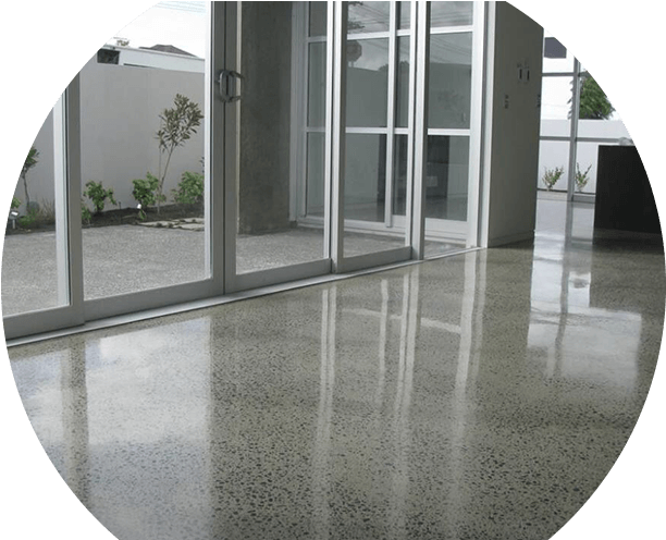 Polished Concrete Floor - Polished Concrete (620x495), Png Download