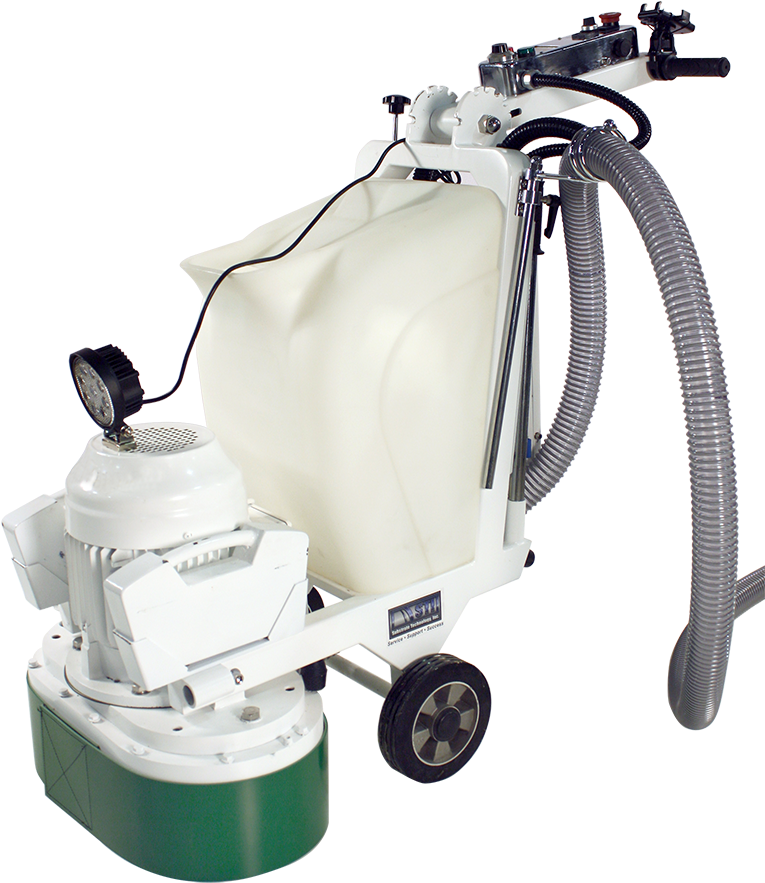 Concrete Floor Grinder/ Polisher - Prep/master Jr. Concrete Floor Grinder/ Polisher (764x900), Png Download