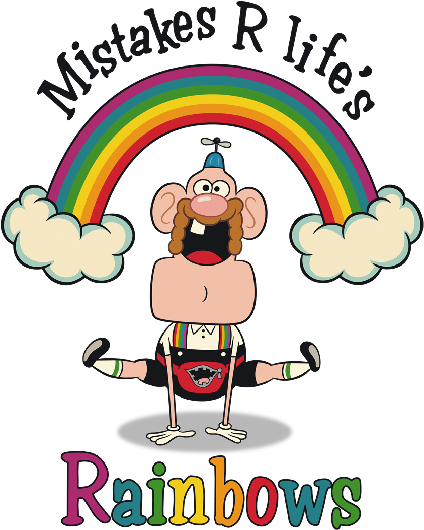Uncle Grandpa Lifes Rainbows Women's T-shirt - Uncle Grandpa Mad Libs By Mad Libs (850x1106), Png Download