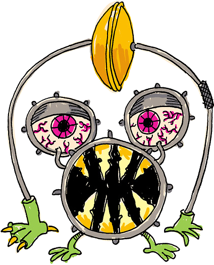 Drum (518x566), Png Download