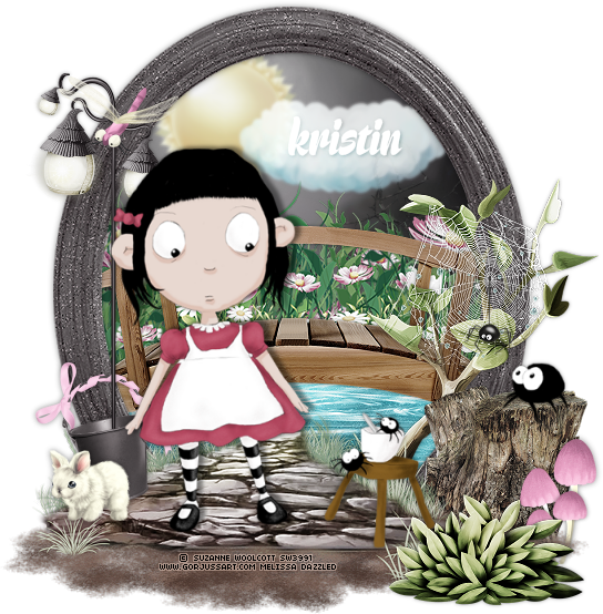 Unique Styles - Ptu - Miss Muffet - Cartoon (544x554), Png Download