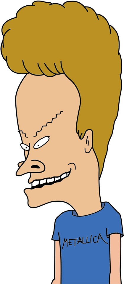 Beavis - Beavis And Butthead Blonde Guy (534x1000), Png Download