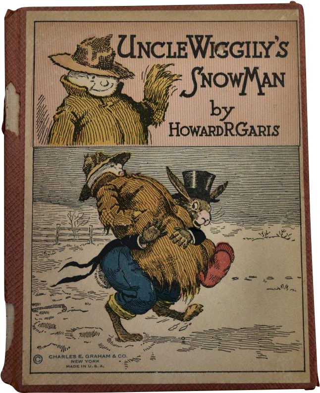 1920 Uncle Wiggily's Snow Man, 1st Edition, Howard - Book (793x793), Png Download