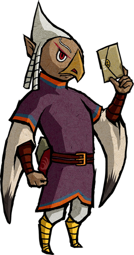 The Legend Of Zelda - Wind Waker Characters (268x510), Png Download