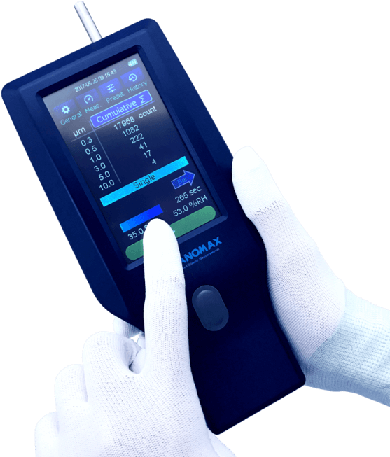 Contador De Partículas Kp-3888 Maletin - Kanomax 3889 6-channel Handheld Laser Particle Counter (600x698), Png Download