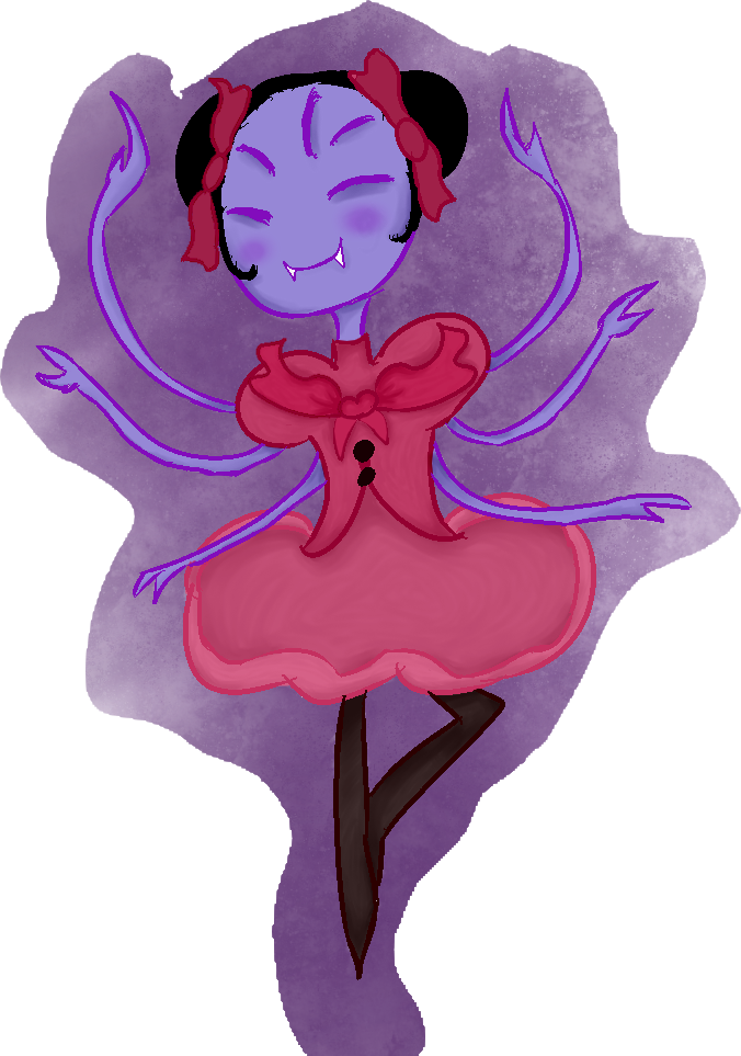 Muffet Dance - Illustration (676x963), Png Download
