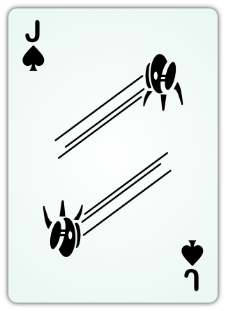 15 38k Spades - J-hope (324x444), Png Download