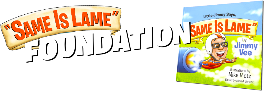 Same Is Lame Banner - Little Jimmy Says, "same Is Lame" (923x310), Png Download