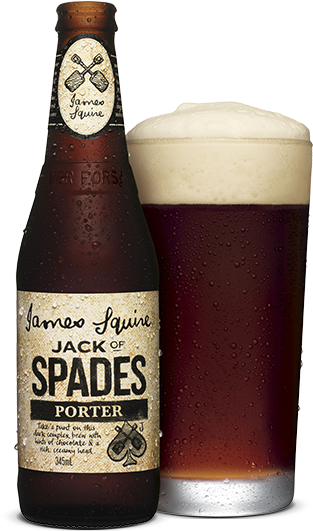 Jack Of Spades Porter - James Squire Jack Of Spades (340x587), Png Download