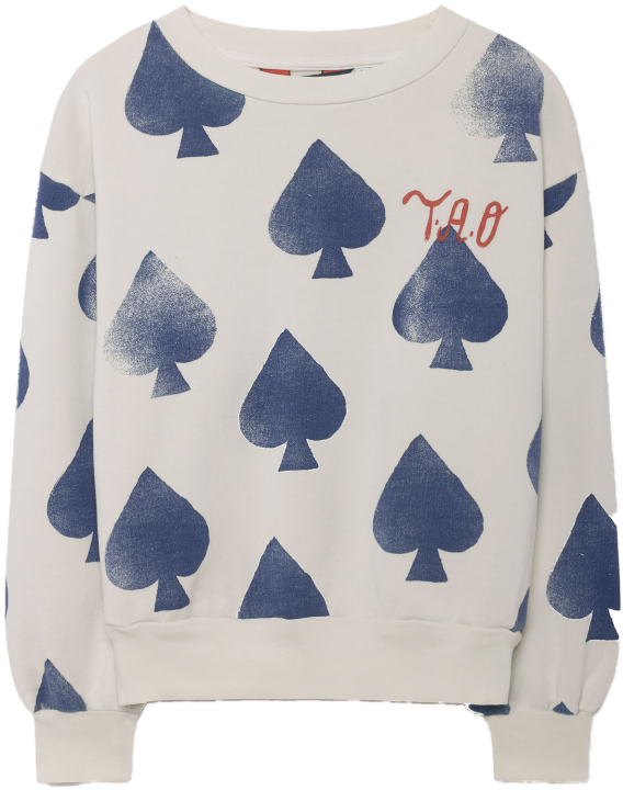 The Animals Observatory Bear Kids Sweatshirt Spades - Sweatshirt (960x720), Png Download