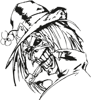 Iron Maiden Leprecon Vector Logo - Iron Maiden Eddie Logo (400x400), Png Download