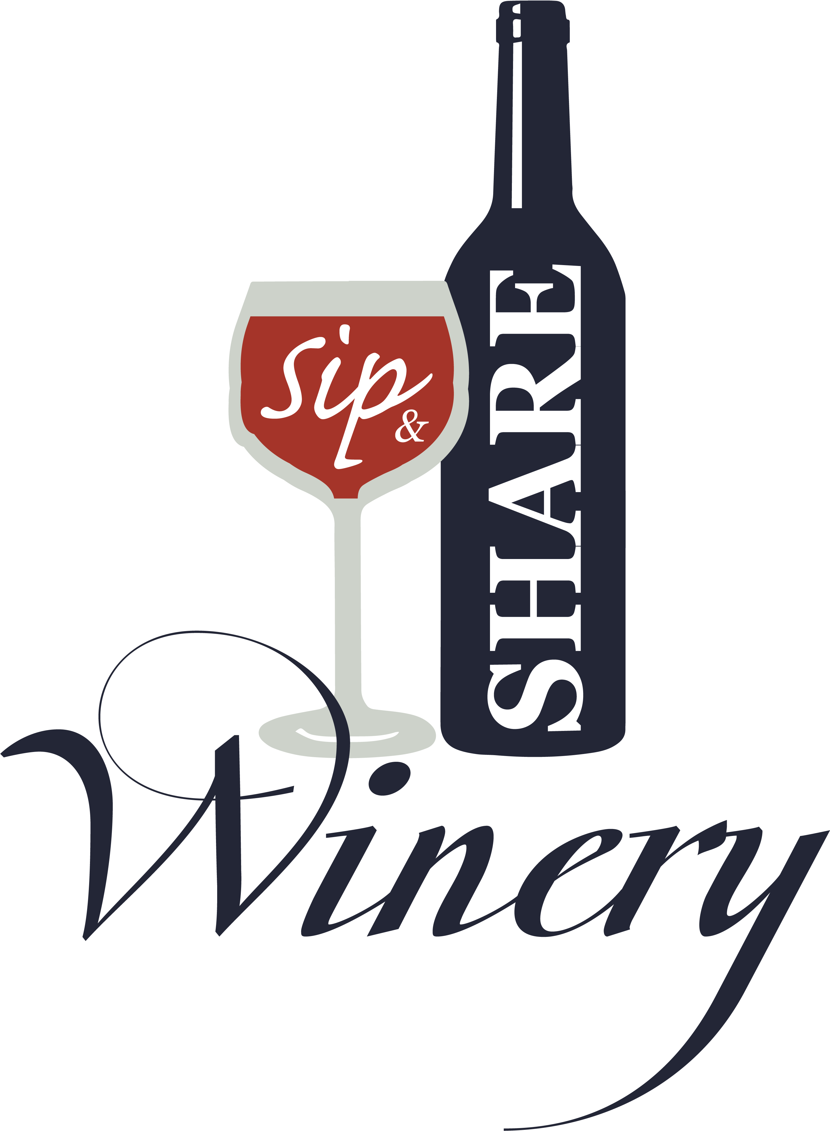 Sip & Share Winery - Sip & Share Winery (3000x4135), Png Download