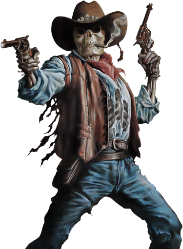 Gunslinger Png (375x511), Png Download