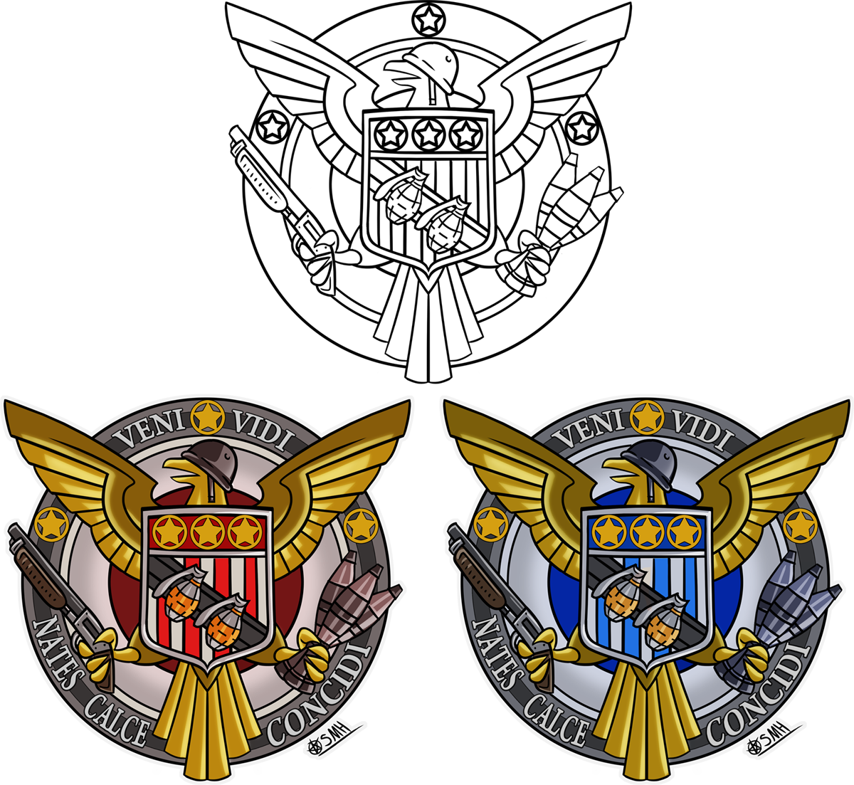 Tf2 Soldier Coat Of Arms - Soldier Coat Of Arms (1200x1103), Png Download