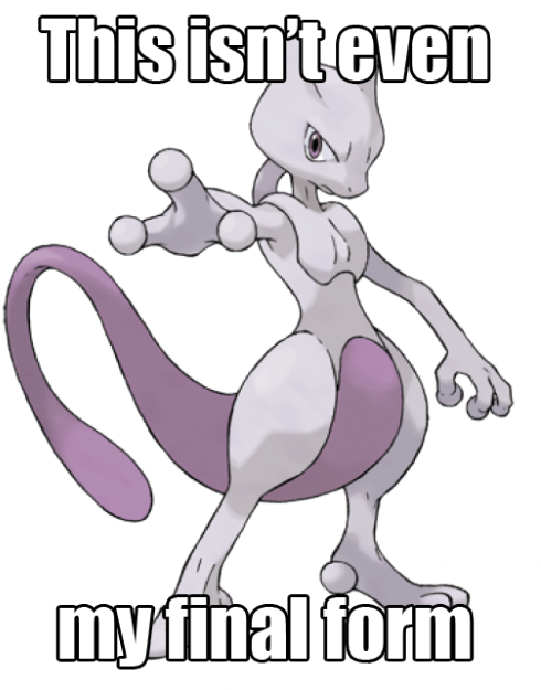 Pokemon Mewtwo Pkmn - Pokemon Mewtwo (500x624), Png Download