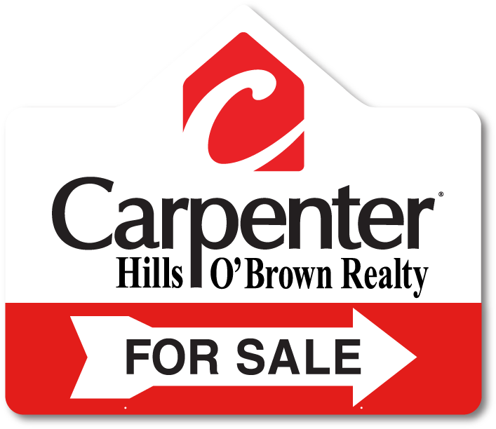 Carpenter Realtors Signs Open House & Directional Signs-26x30 - Carpenter Realty (800x619), Png Download