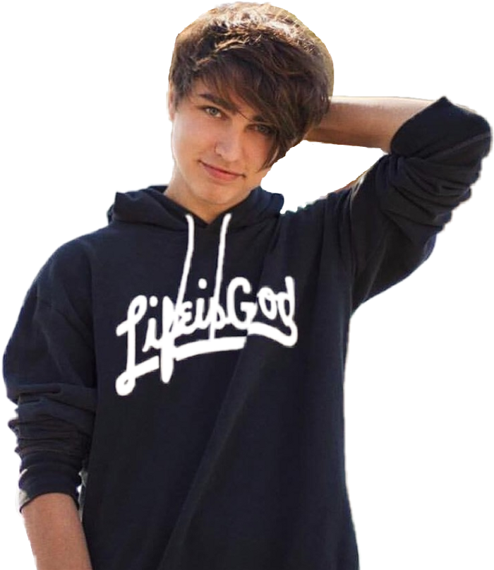 Colbybrock Colby Colbybrocksticker - Life Is Good Men's Lig Go-to Hoodie, Night Black, X-large (1044x1024), Png Download