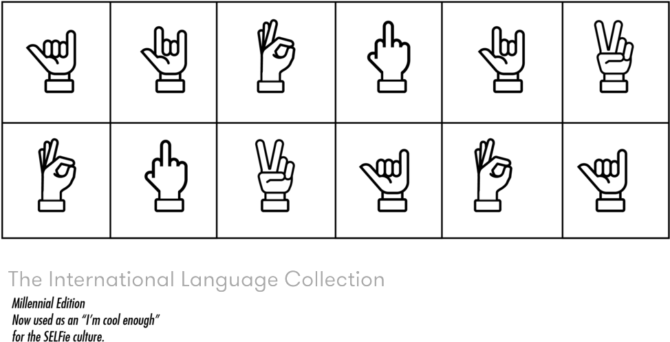 The International Langage Millennial Edition-03 - Line Art (1000x708), Png Download