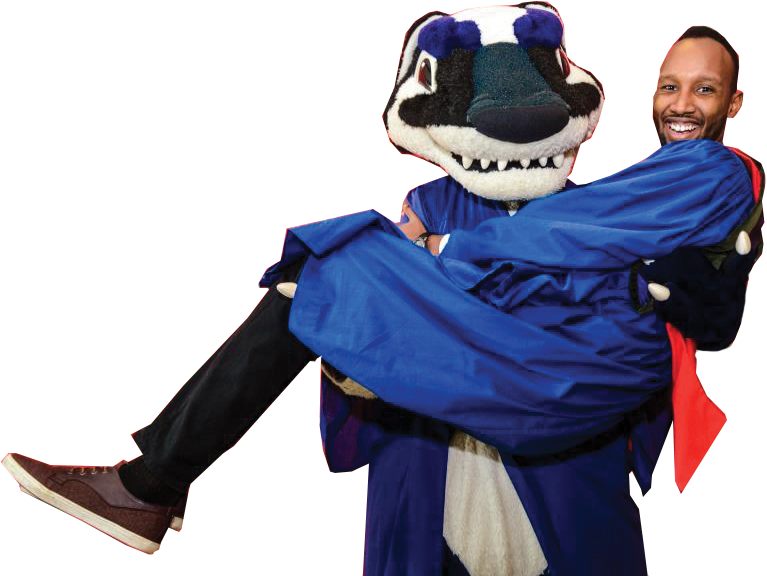 Brock Mascot - Mascot (1024x622), Png Download
