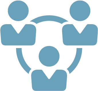 Teamwork Collaborating Respectfully To Meet Goals - Clip Art (396x396), Png Download