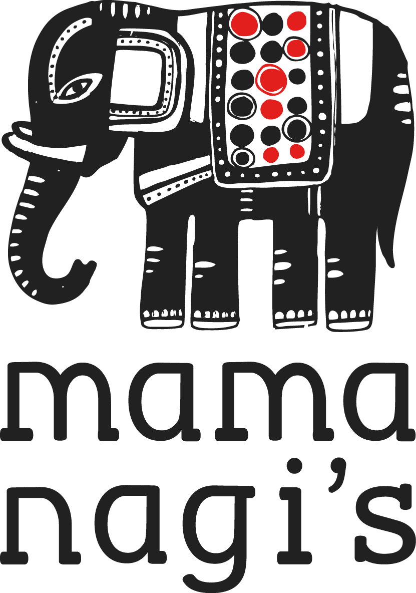 Mama Nagi's Keralan Coconut Chilli Paste - Kitchen Logo With Elephant (831x1184), Png Download