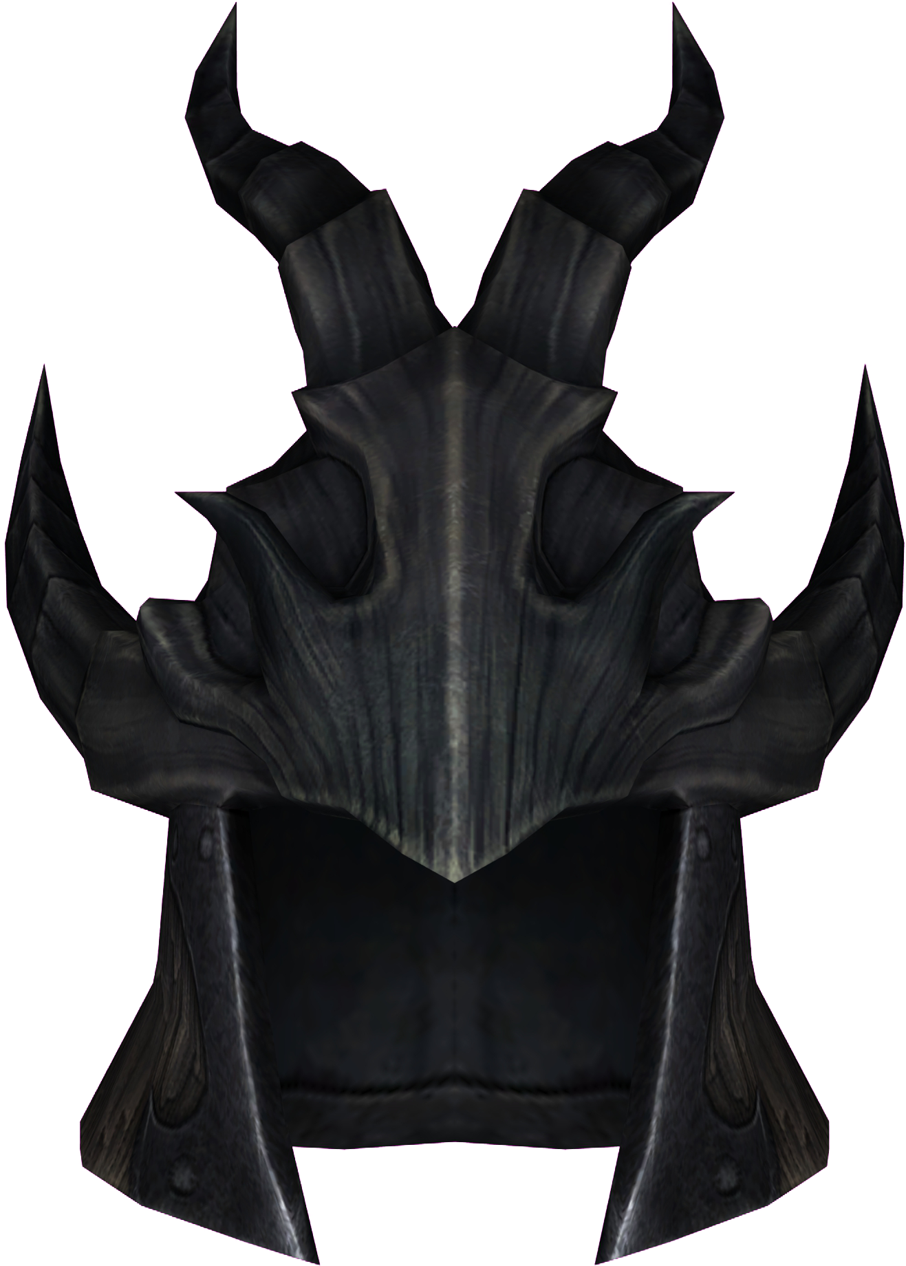 Male - Casco De Escamas De Dragon Skyrim (1368x1844), Png Download