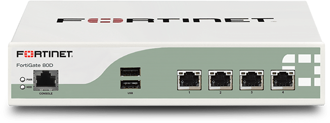 The Ideal Firewall Configuration Will Consist Of Both - Fortigate 80d (691x264), Png Download