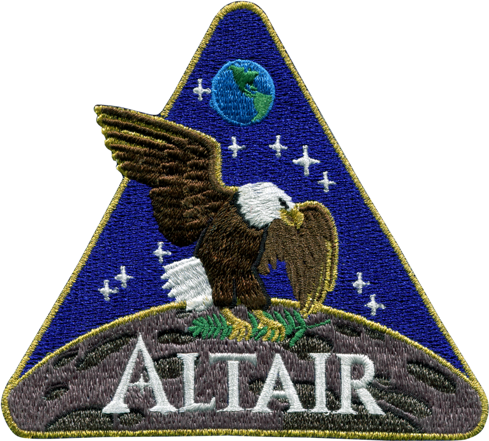 Altair - Space Patches - Phrygian Cap And Masonic Eye (1024x1024), Png Download