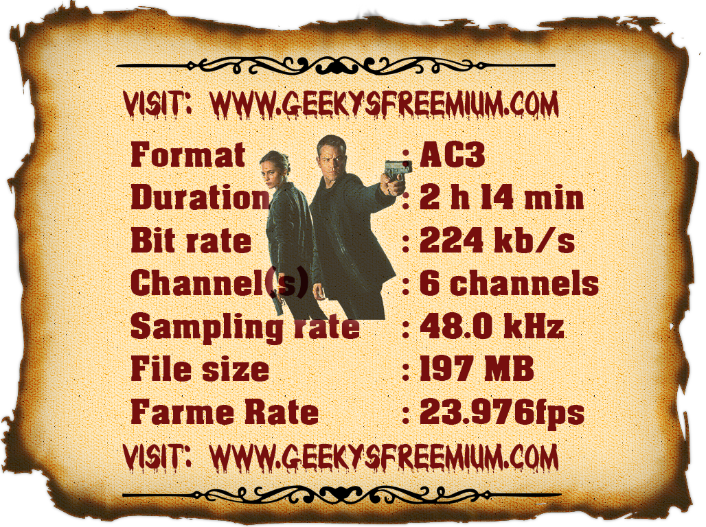 Www - Geekysfreemium - Com - Jason Bourne Hindi - New Martinsville Regatta History (1028x768), Png Download