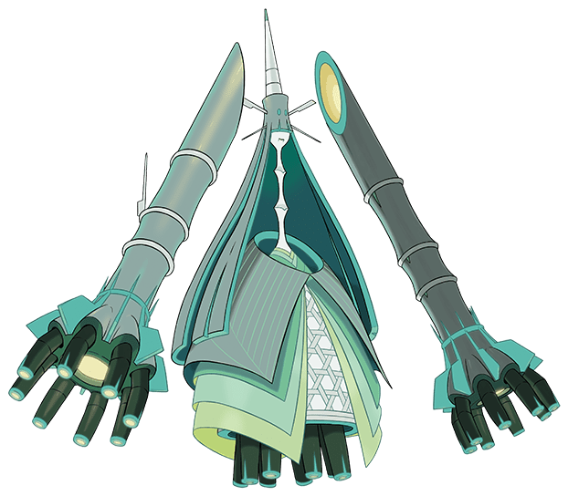 Although Slow, This Flying Fortress Has Might Bulk - Pokemon Ultra Beasts Gx Premium Collection (621x621), Png Download