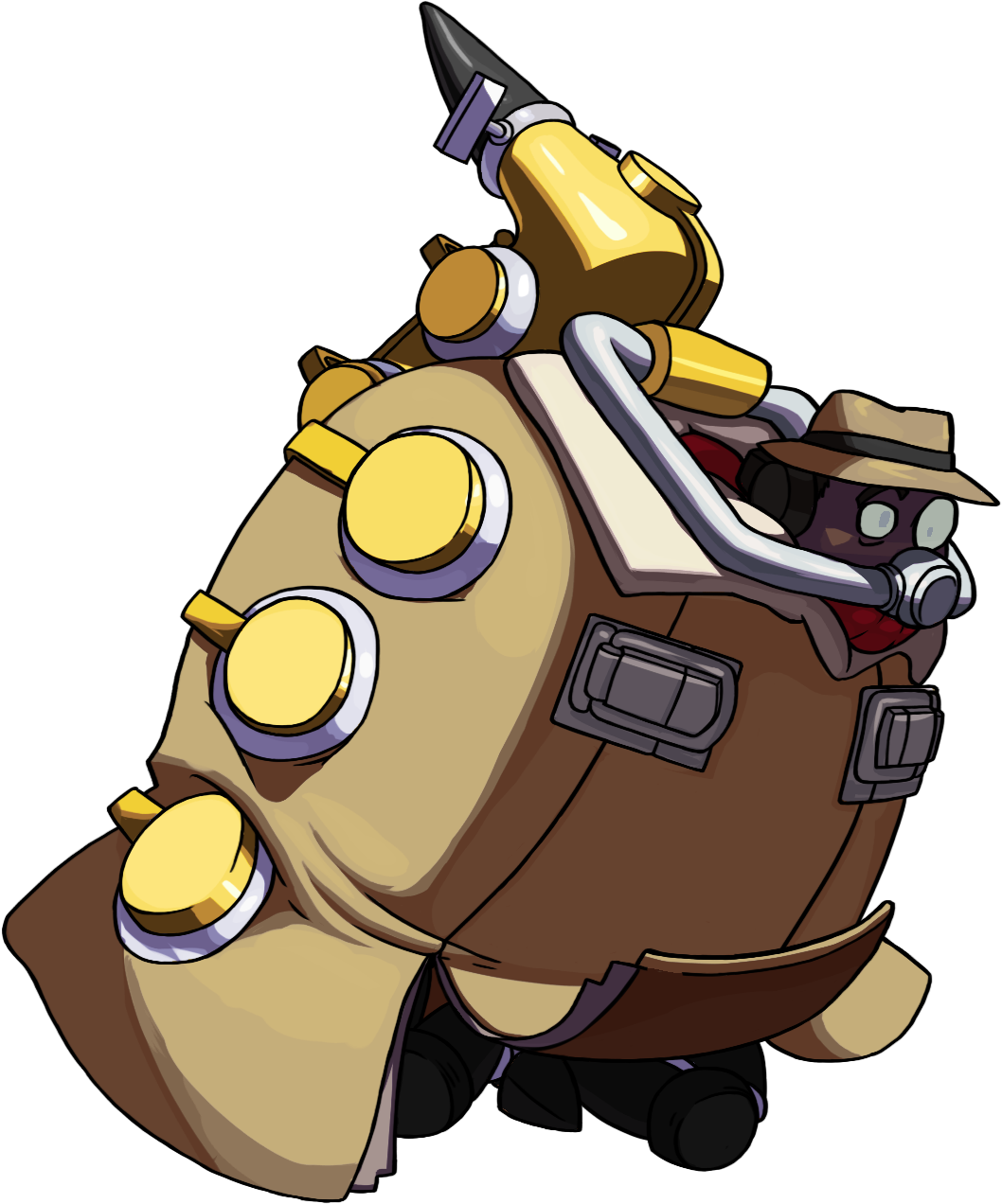 The Skullgirls Sprite Of The Day Is - Cartoon (1076x1290), Png Download