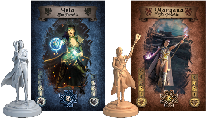 Isla & Morgana - Action Figure (700x402), Png Download