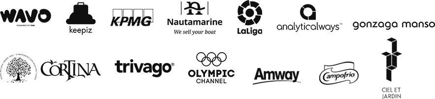 Morgana Studios Logos Clientes - 14 Oz. Hula Ceramic Mug Quantity(72) (883x201), Png Download