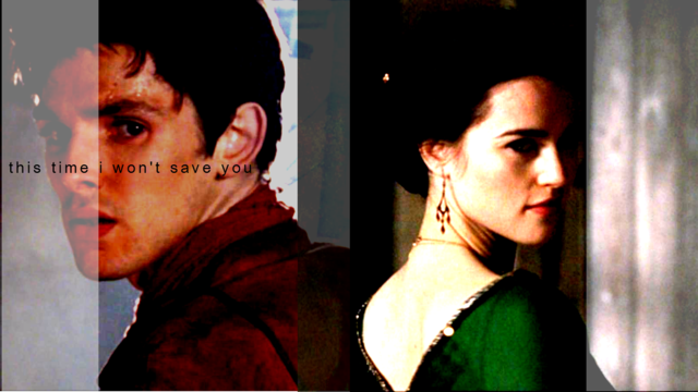 Merlin On Bbc Images Merlin And Morgana Wallpaper And - Morgana Merlin (640x360), Png Download