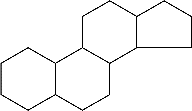 Basic Steroid Structure (779x459), Png Download