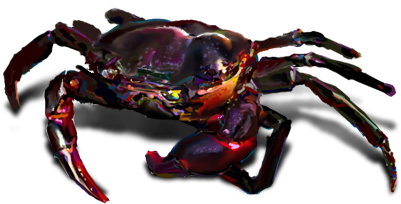 Puu - Fiddler Crab (500x378), Png Download