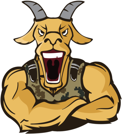 Goat Guns - Rifle (480x461), Png Download