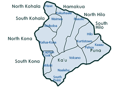 Image Of Interactive Big Island Map, On Behalf Of Parks - Hawaii (412x295), Png Download