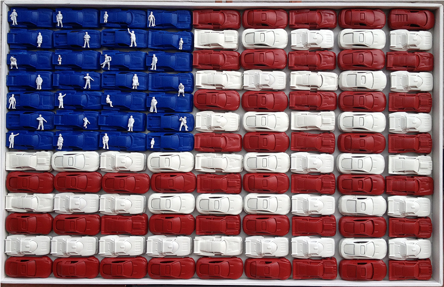 Janna Nicole Cars And Stripes - Car (1000x1000), Png Download