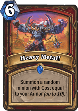 Heavy Metal Card - Rastakhan Rumble Hearthstone Cards (300x429), Png Download