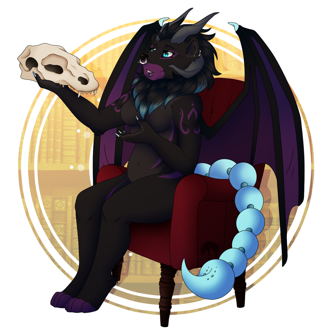 "and Since I Am Dead I Can Take Off My Head" - Illustration (1167x1200), Png Download