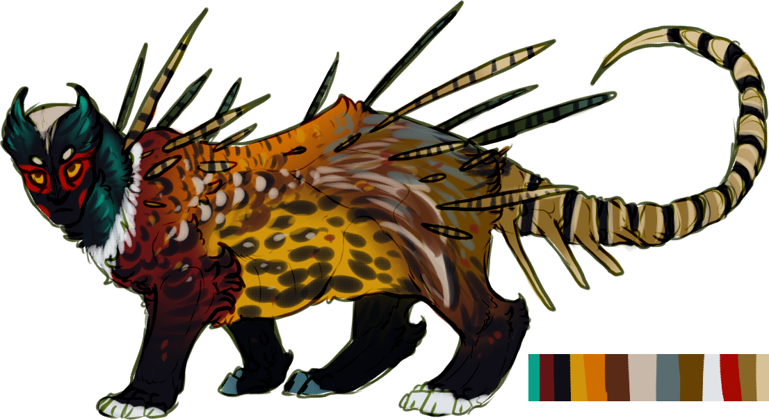 [a] Spiked Manticore Adopt - Adoption (1106x605), Png Download