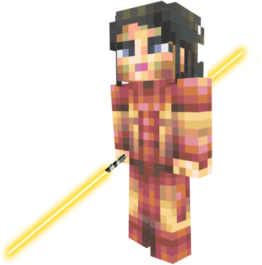Undefined - Minecraft Star Wars Republic (550x638), Png Download